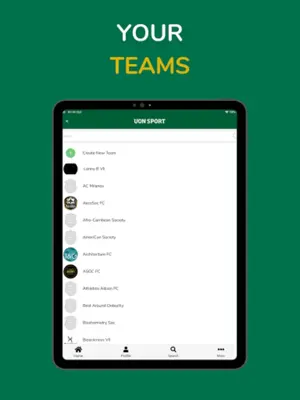 UoN Intramural Sports android App screenshot 1