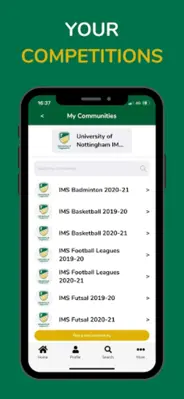 UoN Intramural Sports android App screenshot 6